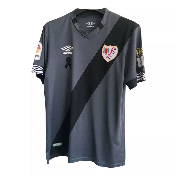 Camiseta Rayo Vallecano Replica Segunda Ropa 2020/21 Gris